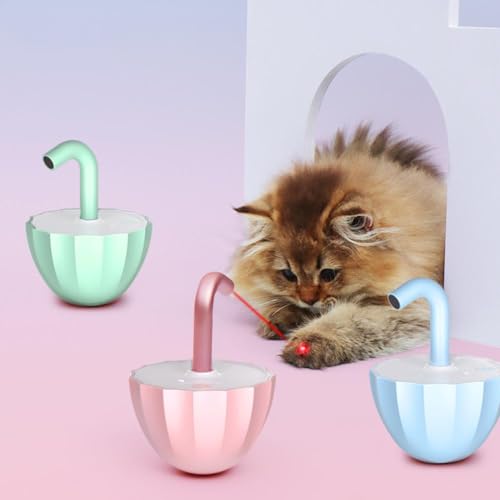 Ainiupi Cat La ser Spielzeug, Haustier Automatisches La Ser Katzenspielzeug für Indoor Katzen Kätzchen Tumbler Interaktionsspielzeug, 360 Grad Unregelmäßige Rotation Ainiupi Cat La ser Spielzeug, Haustier Automatisches La Ser Katzenspielzeug für Indoor Katzen Kätzchen Tumbler Interaktionsspielzeug, 360 Grad Unregelmäßige Rotation von Ainiupi