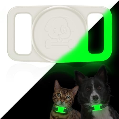 Ainiv Silikon Schutz Hülle, Wasserdicht Schutzhülle für AirTag, Kompatibel mit Apple Airtag GPS Finder Hundehalsband, Pet Loop Holder für AirTags, Tracking Finder Hunde und Katze Haustierzubehör Ainiv Silikon Schutz Hülle, Wasserdicht Schutzhülle für AirTag, Kompatibel mit Apple Airtag GPS Finder Hundehalsband, Pet Loop Holder für AirTags, Tracking Finder Hunde und Katze Haustierzubehör von Ainiv