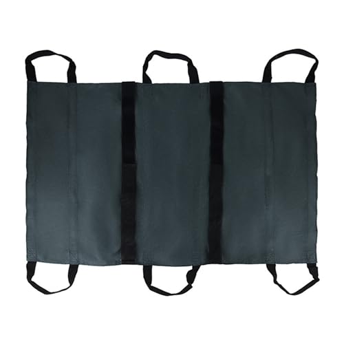 Transporttrage Für Haustiere, Spezielle, Handliche, Zusammenklappbare Haustiertrage, Bequeme Aufbewahrung, Praktische, Faltbare Trage, Maximale Belastung 80 Pfund, Große -Stick-on Gray von Aioneer