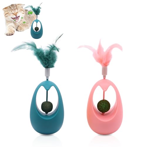 Aipeeo Katzenminze Spielzeug, 2 Stück katzenspielzeug Ball Catnip Essbare Kätzchen Spielzeug Hängende Katzenminze Bälle,Katze Interaktive Spielzeug Geeignet für Katzen zum Spielen,Lecken,Kauen Aipeeo Katzenminze Spielzeug, 2 Stück katzenspielzeug Ball Catnip Essbare Kätzchen Spielzeug Hängende Katzenminze Bälle,Katze Interaktive Spielzeug Geeignet für Katzen zum Spielen,Lecken,Kauen von Aipeeo
