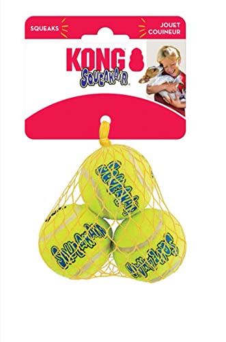 Kong Air Dog Squeaker Tennis Balls Small, 3 Stück Kong Air Dog Squeaker Tennis Balls Small, 3 Stück von Air Kong