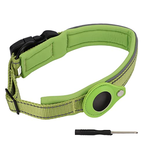 Airshi Haustier-Halsband, Standortverfolgung, Hundehalsband mit 360°-Reflektorband für Haustiere (12) von Airshi