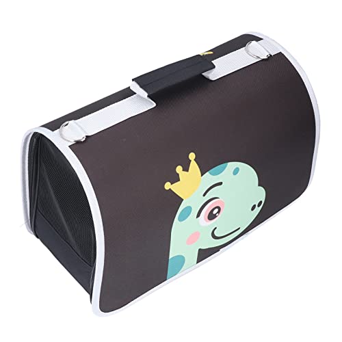 Airshi Hunde-Reisetransportbox, Verstellbarer Schultergurt, Haustiertransportbox, Cartoon-Stil, Stilvoll für Kleine Bis Mittelgroße Haustiere (11) von Airshi
