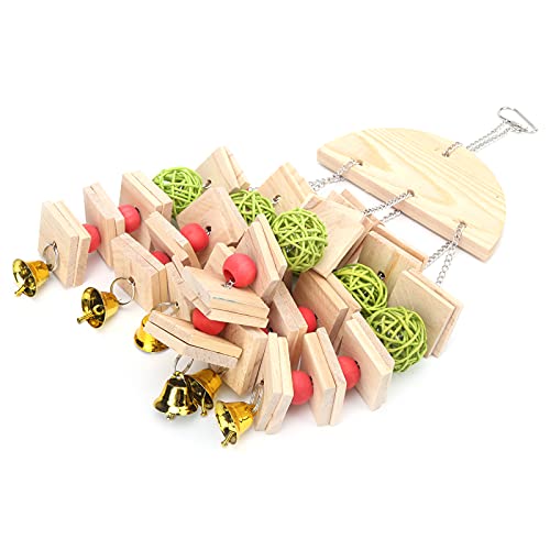 Airshi Papageien-Nagespielzeug, Papageien-Kauspielzeug, Helle Farben für Haustierpapageien Airshi Papageien-Nagespielzeug, Papageien-Kauspielzeug, Helle Farben für Haustierpapageien von Airshi