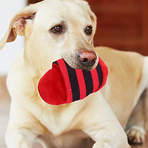 Airshi Plüsch-Hundespielzeug, Hundezahnreinigungsspielzeug, Slipper-Form, Reinigungsschutz für Hunde und Katzen, 3 Stück von Airshi