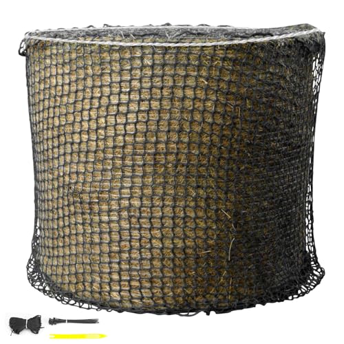 Aisny Heunetz für Rundballen, Heunetz für Pferde ø 180cm Höhe 180cm Maschenweite 4,5cm x 4,5cm Heunetz Rundballen Heuraufe Heusack für Pferd Schafe Pferdeheusäcke Pferdebedarf Aisny Heunetz für Rundballen, Heunetz für Pferde ø 180cm Höhe 180cm Maschenweite 4,5cm x 4,5cm Heunetz Rundballen Heuraufe Heusack für Pferd Schafe Pferdeheusäcke Pferdebedarf von Aisny