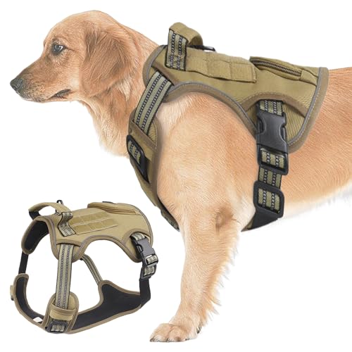 Haustierweste | Hundeweste mit Brust-Rückenclips - Verstellbares Hundegeschirr mit Zwei Leinen, Brustgurt für Haustiere für das Lauftraining von Hunden und Welpen Aisyrain von Aisyrain