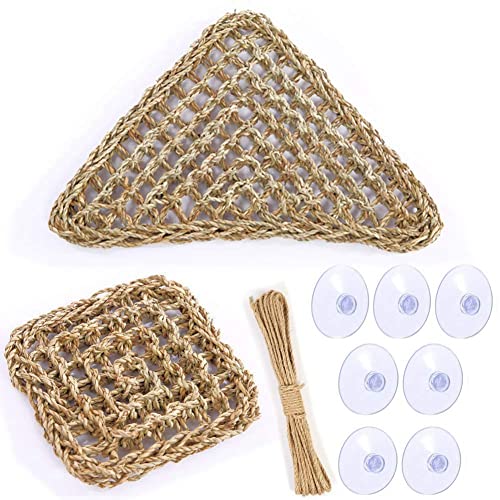 Aiwjeakh Bartagame HäNgematte Reptilienliege Einsiedlerkrebs Kletterspielzeug Aquarium ZubehöR für LebensräUme 2Er Pack Aiwjeakh Bartagame HäNgematte Reptilienliege Einsiedlerkrebs Kletterspielzeug Aquarium ZubehöR für LebensräUme 2Er Pack von Aiwjeakh