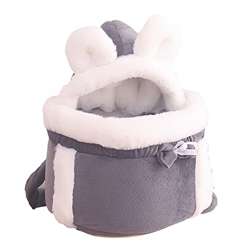 Aiwjeakh Haustier Rucksack für Hunde und Katzen, Welpen, Katzen, Draussen, Weich, Warm, Winter, Tragbar, Vorne, UmhäNgetasche D Aiwjeakh Haustier Rucksack für Hunde und Katzen, Welpen, Katzen, Draussen, Weich, Warm, Winter, Tragbar, Vorne, UmhäNgetasche D von Aiwjeakh
