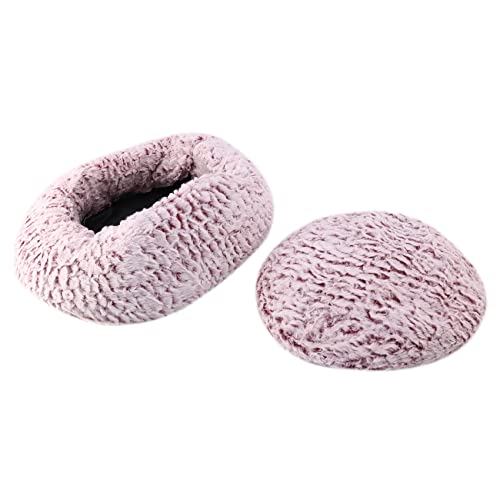Aiwjeakh Haustierbett für Hunde Katzen PlüSch Ideen Hundebett Komfortable Runde HundehüTte für Hund Chihuahua Hundekorb Haustierbett Rot Aiwjeakh Haustierbett für Hunde Katzen PlüSch Ideen Hundebett Komfortable Runde HundehüTte für Hund Chihuahua Hundekorb Haustierbett Rot von Aiwjeakh