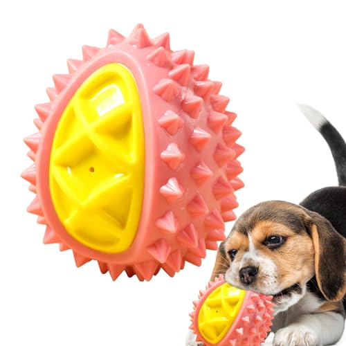 Aizuoni Durian Hundespielzeug - Beißspielzeug für Welpen mit Quietschern - Langlebiges Hundespielzeug für Aggressive Kauer, Haustierspielzeug zur Unterhaltung, zum interaktiven Spielen und zum von Aizuoni