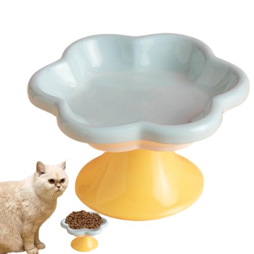 Aizuoni Erhöhter Futternapf für Katzen,Erhöhter Futternapf für Katzen | Blumenförmige erhöhte Futter- oder Wassernäpfe - Erhöhte Katzennäpfe Katzennäpfe gegen Erbrechen und zum Schutz der Wirbelsäule Aizuoni Erhöhter Futternapf für Katzen,Erhöhter Futternapf für Katzen | Blumenförmige erhöhte Futter- oder Wassernäpfe - Erhöhte Katzennäpfe Katzennäpfe gegen Erbrechen und zum Schutz der Wirbelsäule von Aizuoni