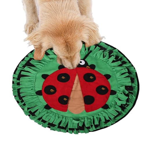 Aizuoni Futtermatte für Hunde, Schnüffelspielzeug für Hunde - Langsam essende Matte - Anreichernde Futtermatte für Haustiere, langlebig und rutschfest, farbenfrohe Futtermatte mit Nasenarbeit für von Aizuoni
