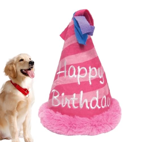 Aizuoni Hunde-Geburtstags-Kauspielzeug,Hunde-Geburtstagskuchen-Spielzeug, Süßes Hutkuchen-Plüschtier - Geburtstagsgeschenke Für Hunde, Hunde-Geburtstagsspielzeug, Plüsch-Hunde-Kauspielzeug, Aizuoni Hunde-Geburtstags-Kauspielzeug,Hunde-Geburtstagskuchen-Spielzeug, Süßes Hutkuchen-Plüschtier - Geburtstagsgeschenke Für Hunde, Hunde-Geburtstagsspielzeug, Plüsch-Hunde-Kauspielzeug, von Aizuoni