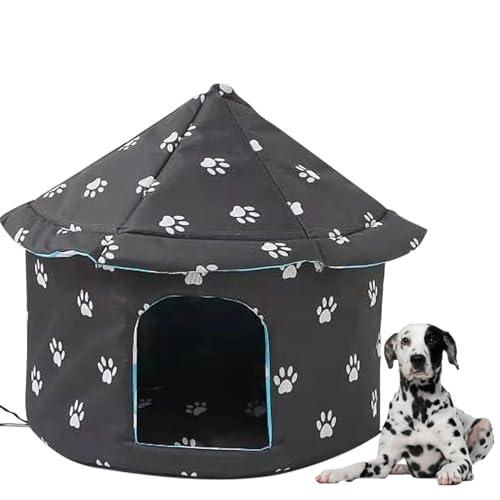 Aizuoni Katzenhaus Für Draußen Winterfest, Hundehöhle Mittelgroße Hunde, Hundehütte Isoliert Winterfest Katzenschutz Für Den Winter | Warmer Katzenunterschlupf, Katzenbetten Für Kaltes Wetter Aizuoni Katzenhaus Für Draußen Winterfest, Hundehöhle Mittelgroße Hunde, Hundehütte Isoliert Winterfest Katzenschutz Für Den Winter | Warmer Katzenunterschlupf, Katzenbetten Für Kaltes Wetter von Aizuoni