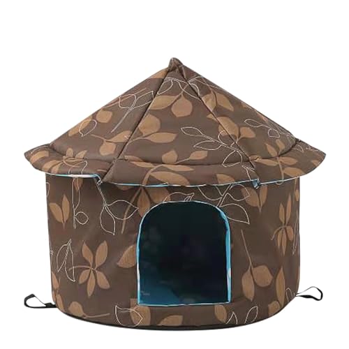 Aizuoni Katzenhaus Für Draußen Winterfest, Hundehöhle Mittelgroße Hunde, Hundehütte Isoliert Winterfest Katzenschutz Für Den Winter | Warmer Katzenunterschlupf, Katzenbetten Für Kaltes Wetter Aizuoni Katzenhaus Für Draußen Winterfest, Hundehöhle Mittelgroße Hunde, Hundehütte Isoliert Winterfest Katzenschutz Für Den Winter | Warmer Katzenunterschlupf, Katzenbetten Für Kaltes Wetter von Aizuoni