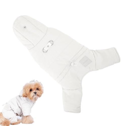 Aizuoni Kleine Hundejacke,Hundewintermantel,Hunde-Fleece-Hoodie Wasserdichter Hunde-Hoodie - Winter-Haustierkleidung, verdickte Winter-Hundejacke für drinnen und draußen Aizuoni Kleine Hundejacke,Hundewintermantel,Hunde-Fleece-Hoodie Wasserdichter Hunde-Hoodie - Winter-Haustierkleidung, verdickte Winter-Hundejacke für drinnen und draußen von Aizuoni