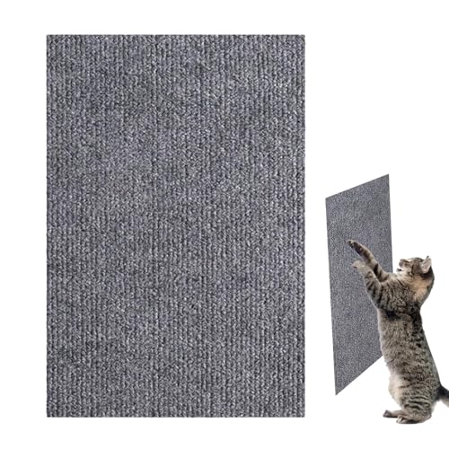 Aizuoni Kratzschutz Sofa Katze, Kratzmatte Katze Sofa, Teppich Selbstklebend, Katzenkratzmatte, Selbstklebende Kratzmatte, Katzenkratzer-Pad-Ersatz, Flacher Kratzteppich Für Pfosten, Möbel von Aizuoni