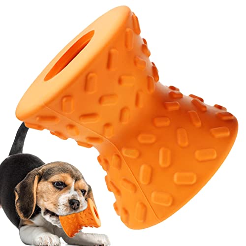 Aizuoni Leckerli spendendes Hundespielzeug,Geistig stimulierendes Spielzeug für Hunde | Hundepuzzle Beißspielzeug Hantel, Hundekauspielzeug für Welpen Kleine Große Hundezahnreinigung Spielen von Aizuoni