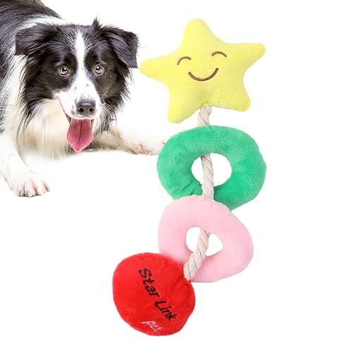 Aizuoni Pet Bite Quietschspielzeug | BB Sound Quietschspielzeug zum Kauen von Hunden - Reißfestes Kauspielzeug für Hunde mit quietschendem Klang, Geschenk für mittelgroße Hunde von Aizuoni