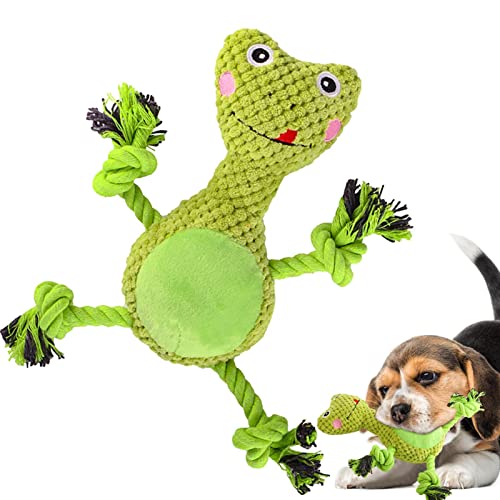 Aizuoni Plüsch-Hundespielzeug - Zahnreinigungsspielzeug für Hunde | Robustes Haustier-Plüschspielzeug Squeak für Welpen und Hunde zum Kauen und Spielen, Hunde- und Welpenbedarf von Aizuoni