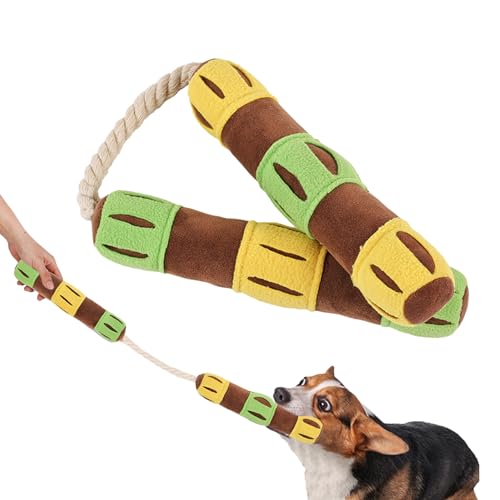 Aizuoni Quietschendes Plüschspielzeug für Hunde, Schnüffelspielzeug für Hunde, Quietschendes interaktives Spielzeug für Haustiere, Weiches Haustierspielzeug für kleine, mittelgroße und große Hunde, von Aizuoni