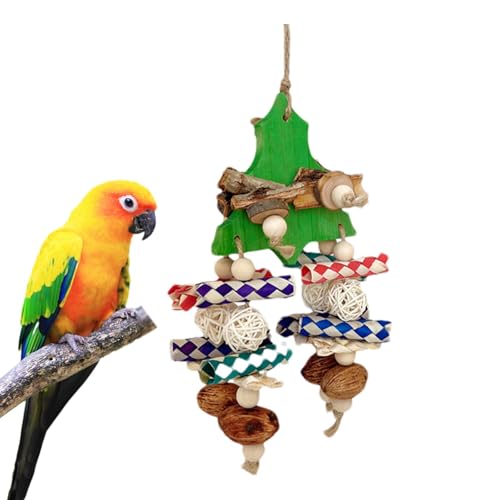 Aizuoni Vogelspielzeug,Vogelspielzeug für Papageien | Vogelpapageien-Zerreißspielzeug | Papageien-Kauspielzeug, Sittichspielzeug, Vogelpapageien-Zerreißspielzeug, Vogelspielzeug, Vogelkäfig-Zubehör von Aizuoni