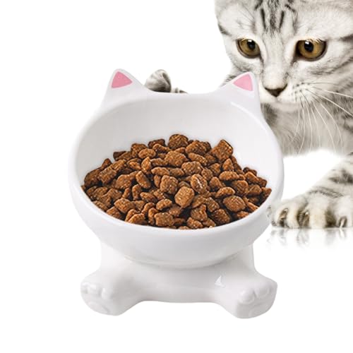 Haustier Wassernapf | Tierohren-Design Katzennapf Mit Erhöhtem Rand - rutschfeste Wiederverwendbare Futterschale für Kätzchenbedarf im Alltag und Outdoor Haustier Wassernapf | Tierohren-Design Katzennapf Mit Erhöhtem Rand - rutschfeste Wiederverwendbare Futterschale für Kätzchenbedarf im Alltag und Outdoor von Aizuoni