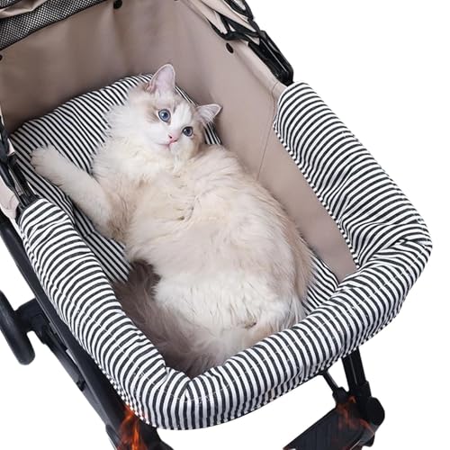 Haustiertragematte | Hundewagen Haustierbett Matte - Abnehmbare Waschbare wasserdichte rutschfeste Unterlage Für Welpe Katze Transport Unterwegs Draußen Haustiertragematte | Hundewagen Haustierbett Matte - Abnehmbare Waschbare wasserdichte rutschfeste Unterlage Für Welpe Katze Transport Unterwegs Draußen von Aizuoni