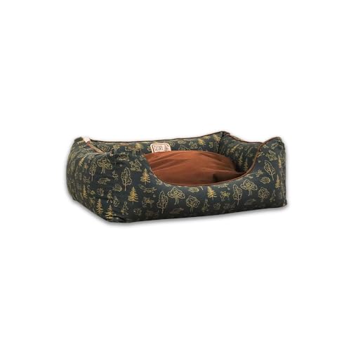 Akinu BÖHMERWALD Hundebett für Hunde - Heller Pilzbraun, 65 x 45 cm, Orthopädisches Hundebett, Waschbar, mit Antirutsch-Unterlage, Ideal für kleine und mittelgroße Hunde Akinu BÖHMERWALD Hundebett für Hunde - Heller Pilzbraun, 65 x 45 cm, Orthopädisches Hundebett, Waschbar, mit Antirutsch-Unterlage, Ideal für kleine und mittelgroße Hunde von Akinu