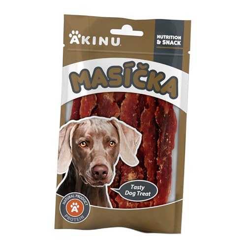 Akinu Hundeleckerli Entenbrust – Getreidefreie Hunde Leckerlis für Training oder als Snack – 10er Pack (10 x 75 g) – Hoher Nährwert, Natürliche Belohnung für Genuss – Dog Treats von Akinu