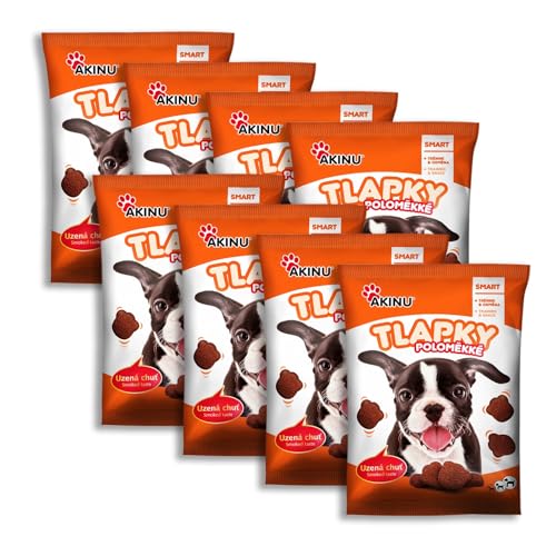 Akinu Hundeleckerli Halbweiche Pfoten – Getreidefreie Hunde Leckerlis für Training oder als Snack – 8er Pack (8 x 400 g) – Zarte Textur, Natürliche Belohnung für jeden Hund – Dog Treats Akinu Hundeleckerli Halbweiche Pfoten – Getreidefreie Hunde Leckerlis für Training oder als Snack – 8er Pack (8 x 400 g) – Zarte Textur, Natürliche Belohnung für jeden Hund – Dog Treats von Akinu