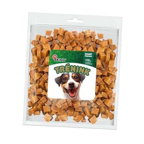 Akinu Hundeleckerli Entenwürfel – Getreidefreie Hunde Leckerlis für Training oder als Snack – 6er Pack (6 x 400 g) – Hoher Fleischanteil, Natürliche Belohnung für Vitalität & Wohlbefinden – Dog Treats von Akinu