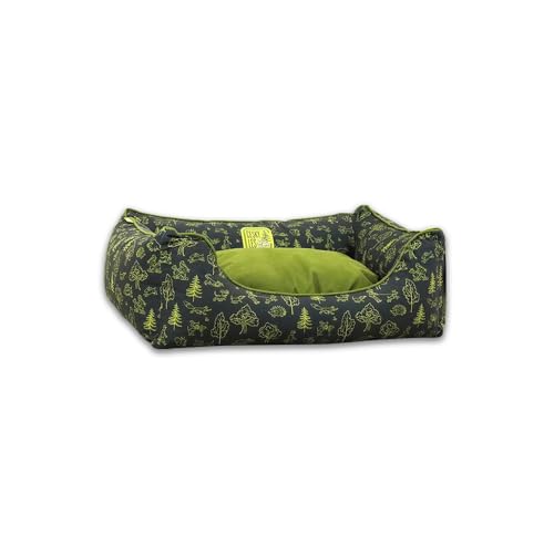 Akinu kinu BÖHMERWALD Hundebett für Hunde - Waldgrün, 65 x 45 cm, Orthopädisches Hundebett, Waschbar, mit Antirutsch-Unterlage, Ideal für kleine und mittelgroße Hunde Akinu kinu BÖHMERWALD Hundebett für Hunde - Waldgrün, 65 x 45 cm, Orthopädisches Hundebett, Waschbar, mit Antirutsch-Unterlage, Ideal für kleine und mittelgroße Hunde von Akinu