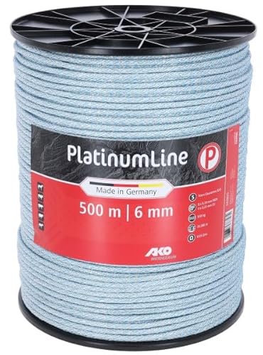 Ako PlatinumLine Seil 200m, weiß/blau von Ako