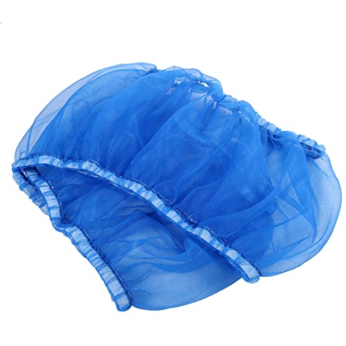 4 Farben Weiches Nylon-Netz, Vogel- und Papageienkäfig, Samenfänger-Abdeckung, Schalenschutz, Haustierprodukte. 4 Farben Weiches Nylon (Blue) von Akozon