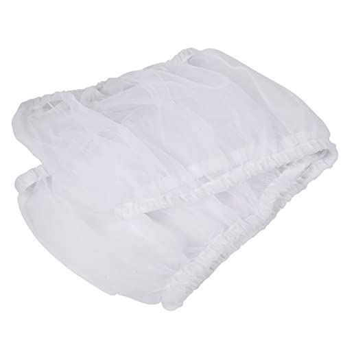 4 Farben Weiches Nylon-Netz, Vogel- und Papageienkäfig, Samenfänger-Abdeckung, Schalenschutz, Haustierprodukte. 4 Farben Weiches Nylon (White) von Akozon