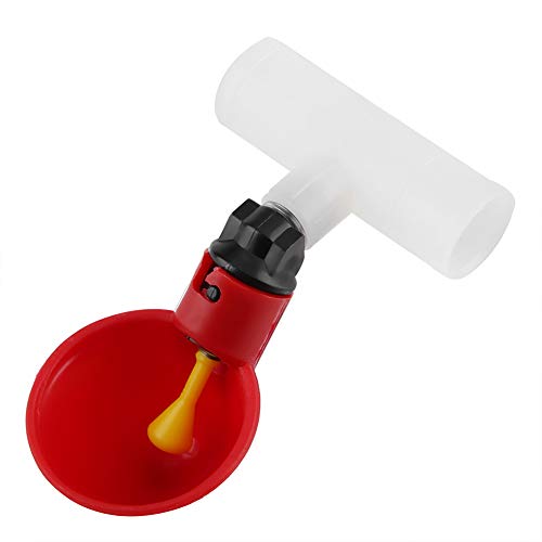 5 Stück Automatischer Geflügel-Vogel-Wassertrinkspender, Hühner-Wassertrinker-Werkzeug, 20 Mm, Multifunktionales Zubehör für den Heimgebrauch (Akozon85dktrugfp-02) von Akozon