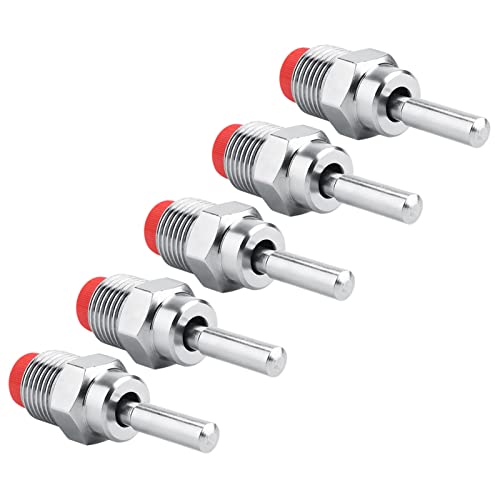5 Stück Weniger Automatische Schweintränke aus Stahl und Kupfer, Roter Langer Stab, Multifunktionales Zubehör für den Heimgebrauch 5 Stück Weniger Automatische Schweintränke aus Stahl und Kupfer, Roter Langer Stab, Multifunktionales Zubehör für den Heimgebrauch von Akozon