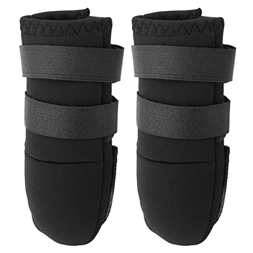 2 Stück Hundestiefel für Hunde Unterschiedlicher Größe mit Zwei Verstellbaren Riemen und Rutschfester Sohle (XL) von Akozon