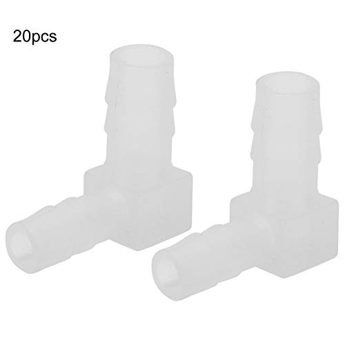 Akozon 20pcs 90 ° Ellbogenluftpumpenrohradapter -Aquariumschlauchanschluss für Fischtank Akozon 20pcs 90 ° Ellbogenluftpumpenrohradapter -Aquariumschlauchanschluss für Fischtank von Akozon
