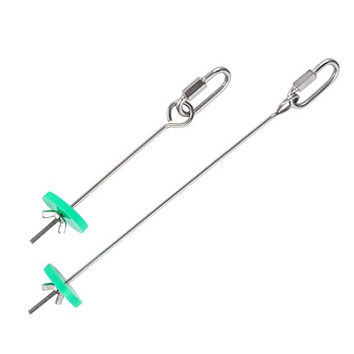 Akozon 2pcs Weniger Stahl Haustier -Papageien -Lebensmittelhalter Einstellbarer Obstspeer und Fleisch Gemüsegabel für Vögel Akozon 2pcs Weniger Stahl Haustier -Papageien -Lebensmittelhalter Einstellbarer Obstspeer und Fleisch Gemüsegabel für Vögel von Akozon
