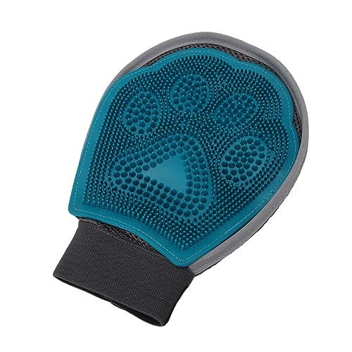 Akozon Fellpflegehandschuh für Haustiere, Doppelseitig Verstellbar, Handgelenkmassage, Tierhaarentferner, Handschuh für Katzen, Hunde, Fellpflegehandschuh Akozon Fellpflegehandschuh für Haustiere, Doppelseitig Verstellbar, Handgelenkmassage, Tierhaarentferner, Handschuh für Katzen, Hunde, Fellpflegehandschuh von Akozon