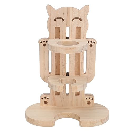 Akozon Hamster-Trinkflaschenständer, Multifunktional, Höhenverstellbar, Stehender Hamster-Wasserspender von Akozon