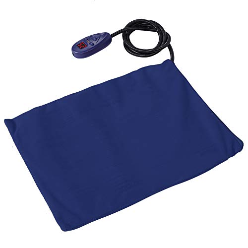 Akozon Heizkissen Katze Mit Trafo, Haustier Wärmekissen 40 * 30cm, Pet Heating Pad, Katzen & Hund Heizmatte Innen, Haustier Heizkissen, Electric Heizkissen Sichere wasserdichte Heizdecke Hundemat von Akozon