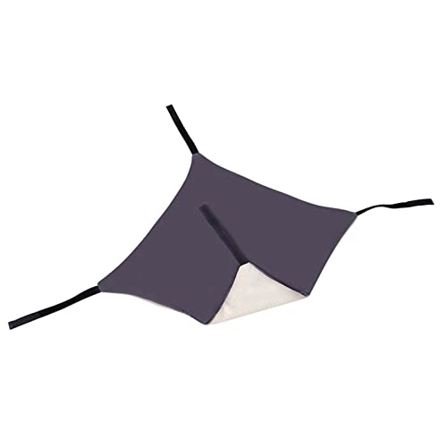 Akozon Katze Hängematte Weich Unter Stuhltisch Hängematte für Kleine Hunde und Haustiere Hängen Bettmatte für Zuhause (L) von Akozon
