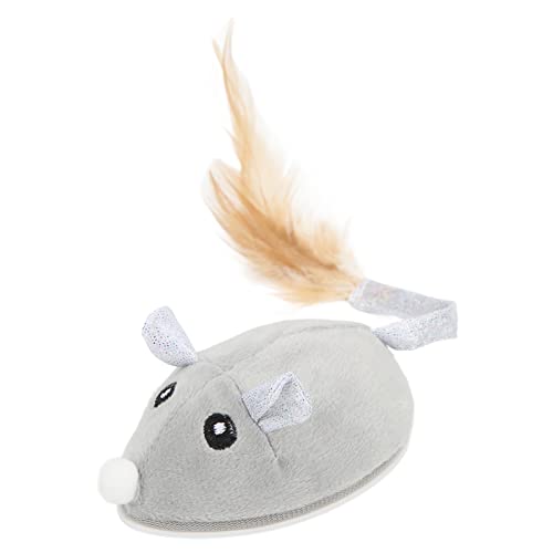 Akozon Katzenmaus USB-Aufladung, Lebensecht, Sicher, Interaktive Kätzchen, Automatisch Bewegliche Mäuse für den Innenbereich, Katzenmaus USB Akozon Katzenmaus USB-Aufladung, Lebensecht, Sicher, Interaktive Kätzchen, Automatisch Bewegliche Mäuse für den Innenbereich, Katzenmaus USB von Akozon