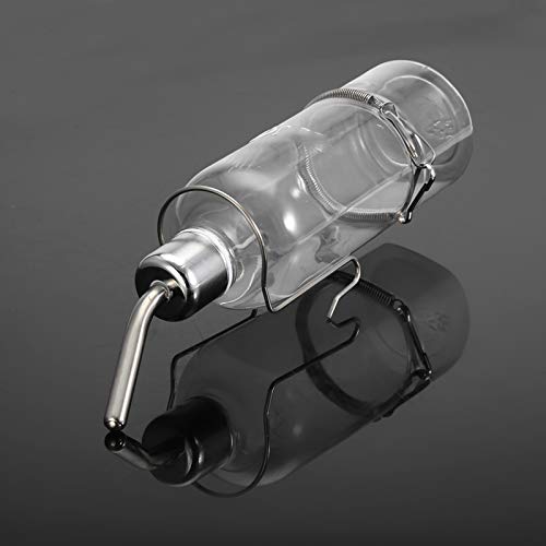 Akozon Papageien-Wasserspender aus Edelstahl mit Rollender Kugel, Vogel-Wasserspender, Langlebige Haustier-Wasserflasche für Papageien, Vögel und Kleine Haustiere Akozon Papageien-Wasserspender aus Edelstahl mit Rollender Kugel, Vogel-Wasserspender, Langlebige Haustier-Wasserflasche für Papageien, Vögel und Kleine Haustiere von Akozon