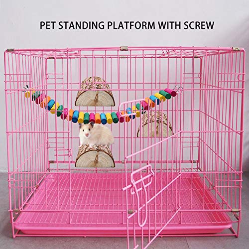 Akozon Premium Lange Holzplattform für Hamster -Eichhörnchen Vögel und Papageien Langlebige Haustier -Stehen Abhörnliche Ornamente für Zuhause Akozon Premium Lange Holzplattform für Hamster -Eichhörnchen Vögel und Papageien Langlebige Haustier -Stehen Abhörnliche Ornamente für Zuhause von Akozon