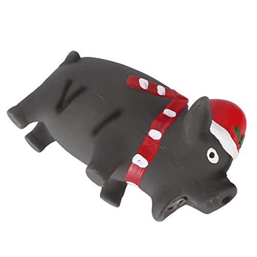 Akozon Quietschender Grunzender Schweinehund – Interaktiver Hund aus Naturlatex für Alle Größen – Kleine, Mittlere, Große Hunde Akozon Quietschender Grunzender Schweinehund – Interaktiver Hund aus Naturlatex für Alle Größen – Kleine, Mittlere, Große Hunde von Akozon